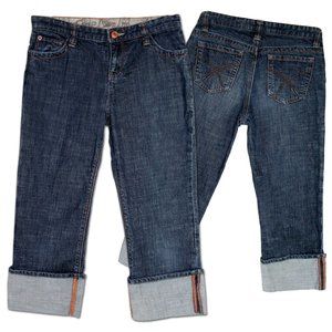 GAP DENIM KIDS Cuffed Capri Jeans
